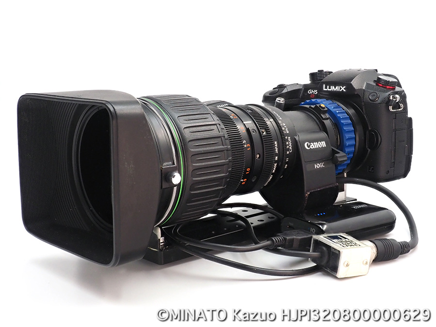 Lumix GH-5s & Canon KJ20x8.2B IRSD